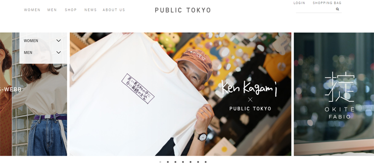 ルールにとらわれずに良いモノを提供する「PUBLIC TOKYO」
