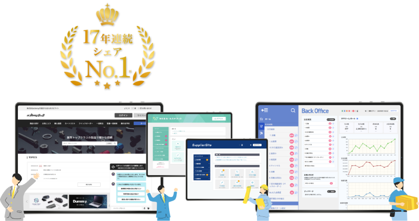 17年連続シェアNo.1