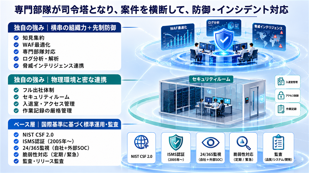 ecbeingのセキュリティ体制